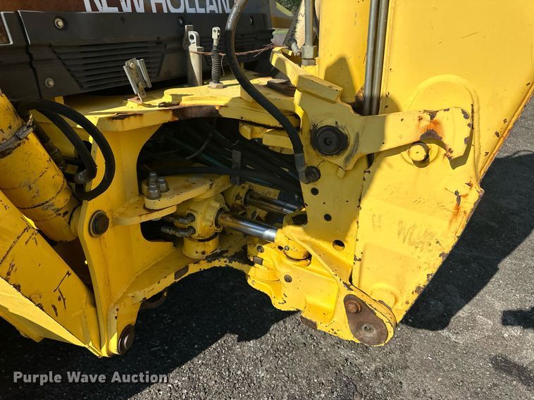 image for item OM9611 New Holland LB110 backhoe