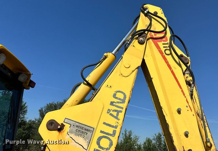 image for item OM9611 New Holland LB110 backhoe