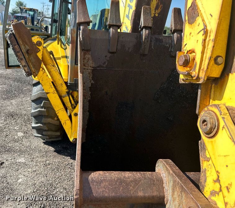 image for item OM9611 New Holland LB110 backhoe