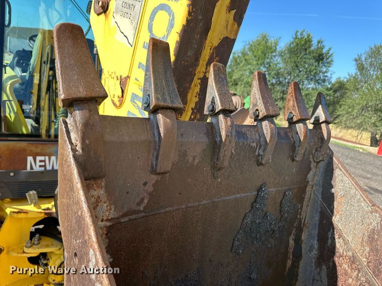 image for item OM9611 New Holland LB110 backhoe