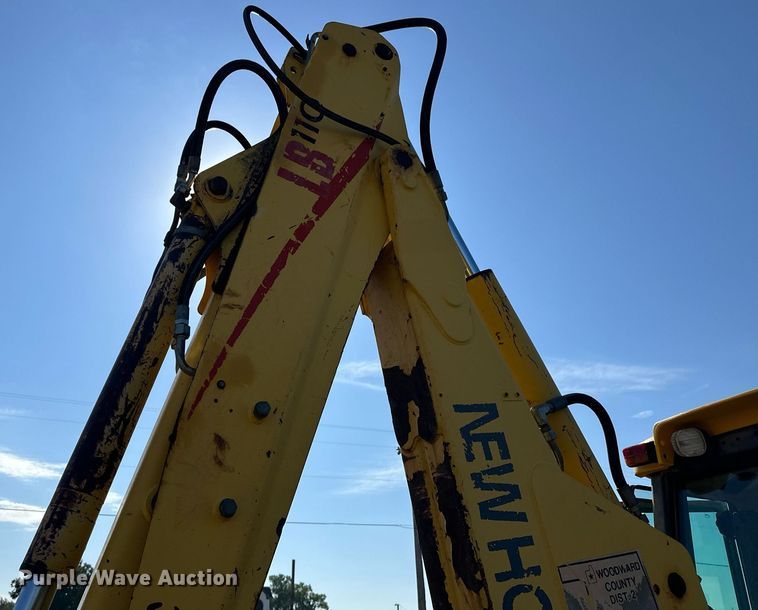 image for item OM9611 New Holland LB110 backhoe