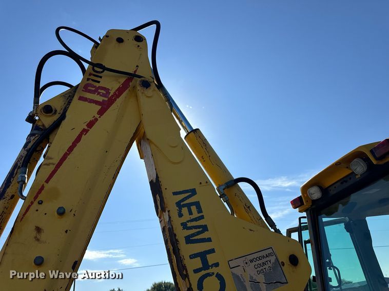 image for item OM9611 New Holland LB110 backhoe