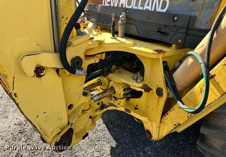 image for item OM9611 New Holland LB110 backhoe