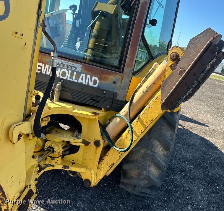 image for item OM9611 New Holland LB110 backhoe