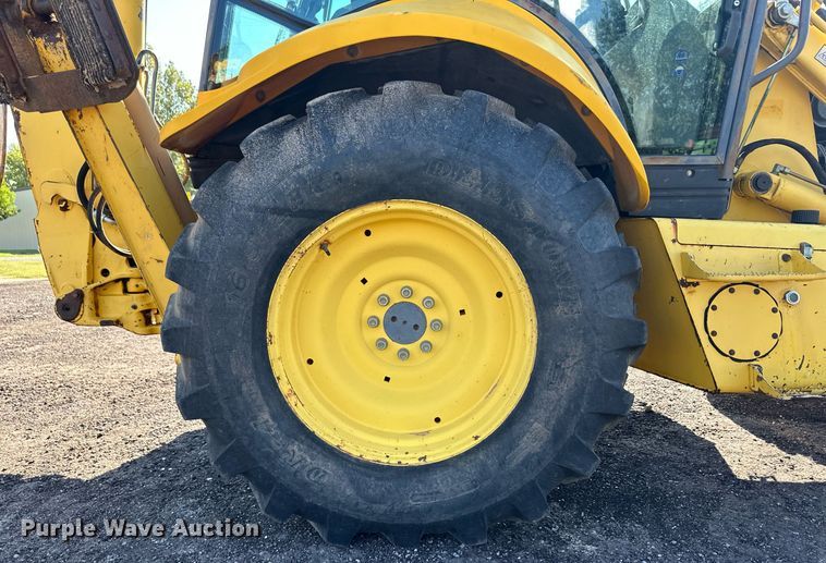 image for item OM9611 New Holland LB110 backhoe