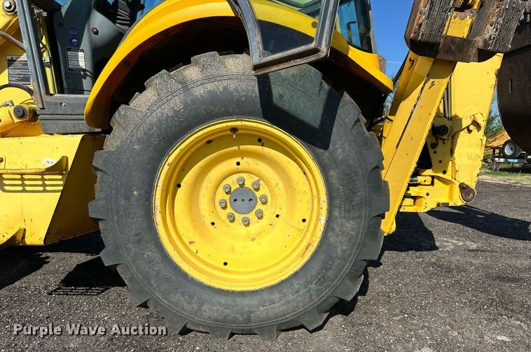 image for item OM9611 New Holland LB110 backhoe