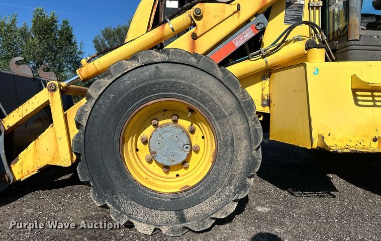image for item OM9611 New Holland LB110 backhoe