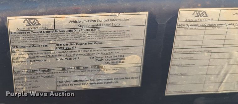 image for item NW9714 2015 Chevrolet Silverado 1500 Double Cab pickup truck