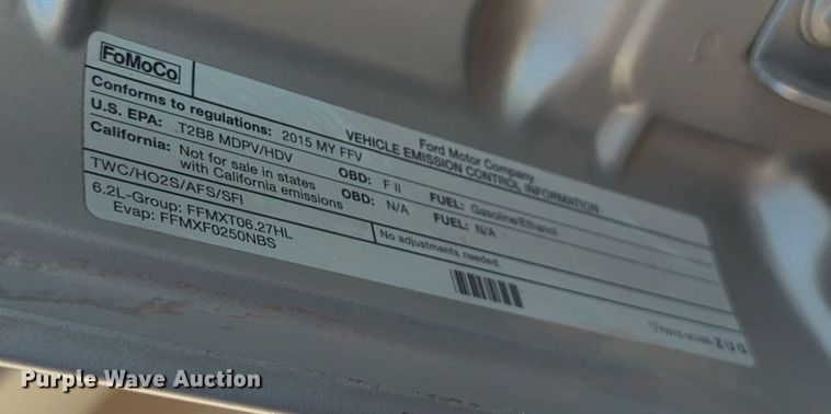 image for item NW9716 2015 Ford F350 Super Duty pickup truck