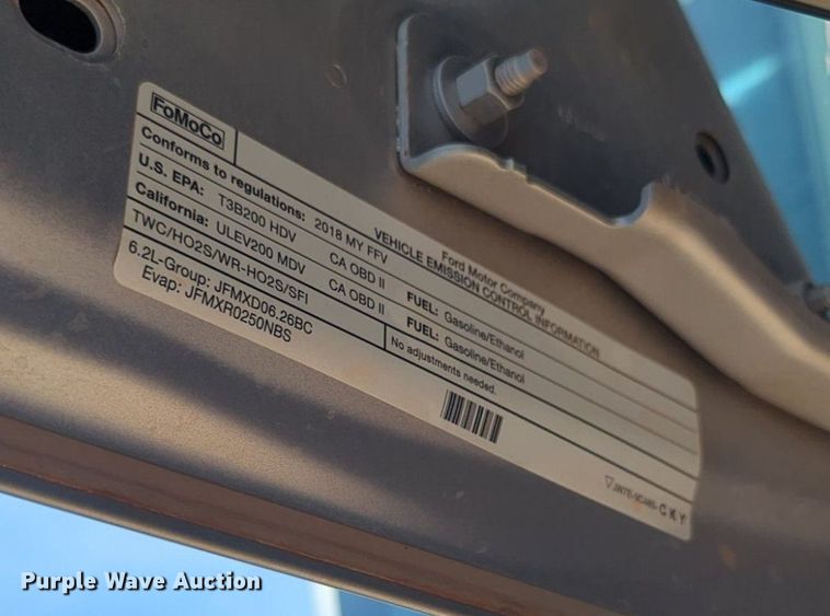 image for item NW9719 2018 Ford  F250 Super Duty SuperCab pickup truck