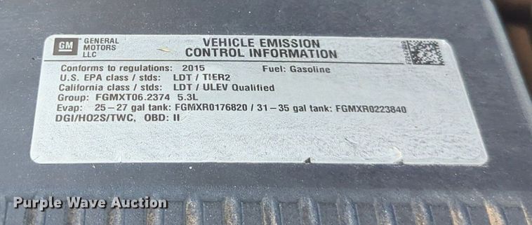 image for item NW9720 2015 Chevrolet  Silverado 1500 Double Cab pickup truck