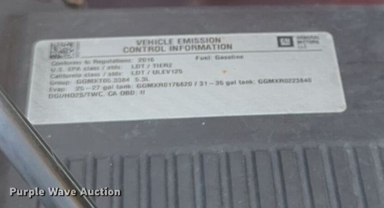 image for item NW9721 2016 Chevrolet  Silverado 1500 Crew Cab pickup truck