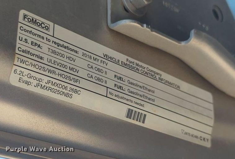 image for item NW9724 2018 Ford  F250 Super Duty SuperCab pickup truck