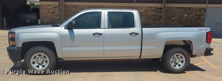 image for item NW9725 2015 Chevrolet  Silverado 1500 Crew Cab pickup truck