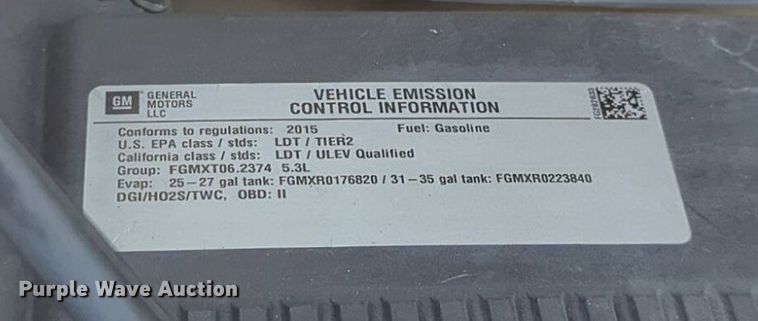 image for item NW9725 2015 Chevrolet  Silverado 1500 Crew Cab pickup truck