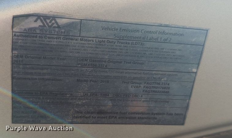 image for item NW9725 2015 Chevrolet  Silverado 1500 Crew Cab pickup truck