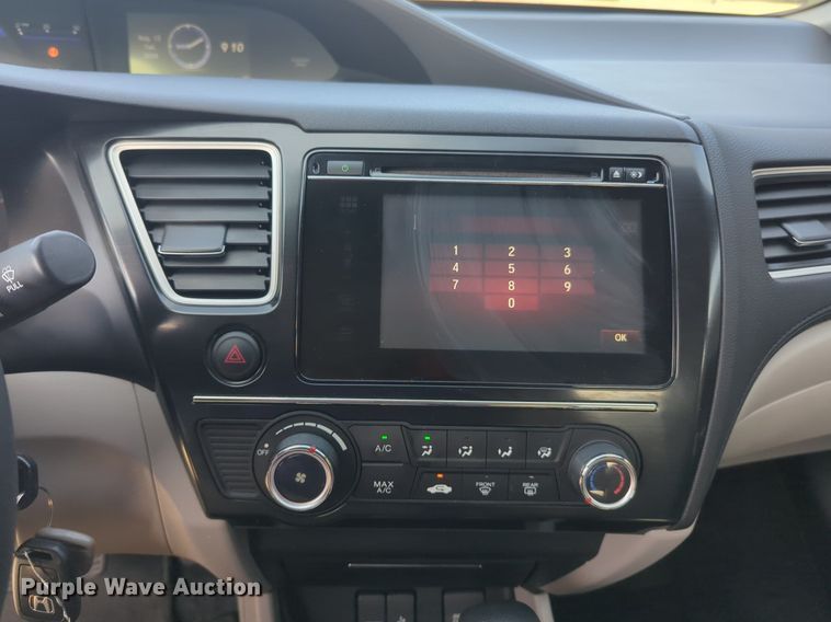 image for item NW9727 2014 Honda  Civic  