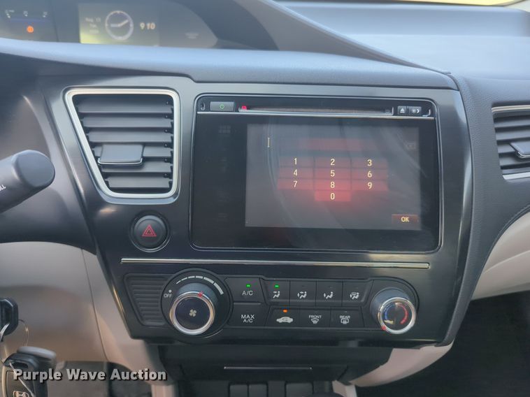 image for item NW9727 2014 Honda  Civic  