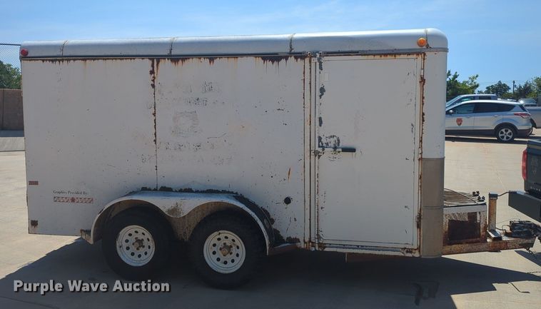 image for item NW9728 1995 WW enclosed cargo trailer