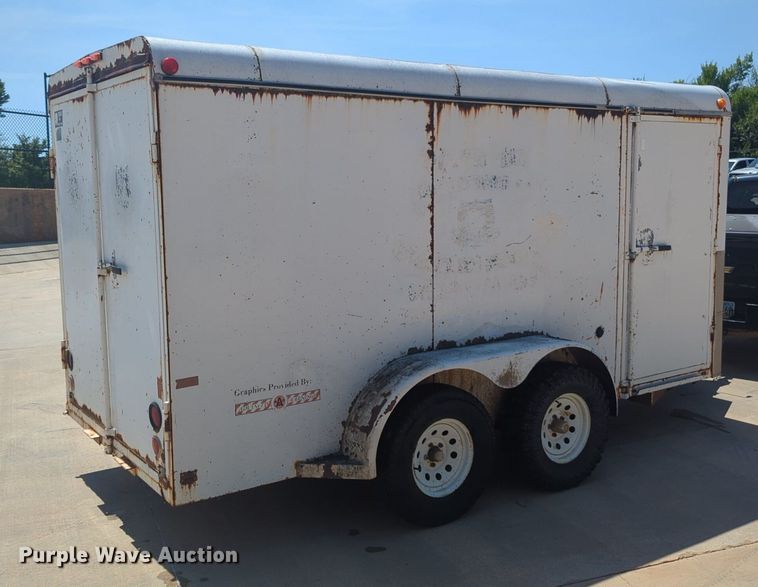 image for item NW9728 1995 WW enclosed cargo trailer