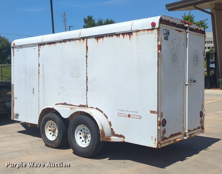 image for item NW9728 1995 WW enclosed cargo trailer