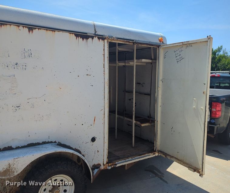 image for item NW9728 1995 WW enclosed cargo trailer
