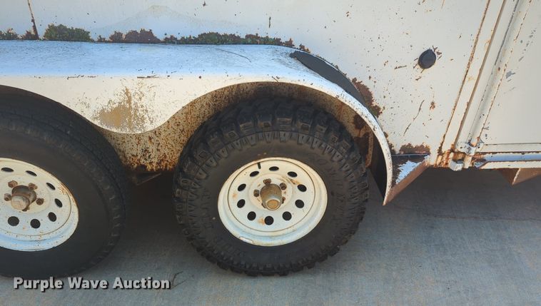 image for item NW9728 1995 WW enclosed cargo trailer