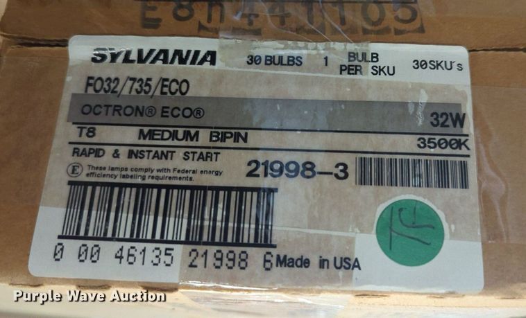 image for item NW9735 Fluorescent light bulbs 