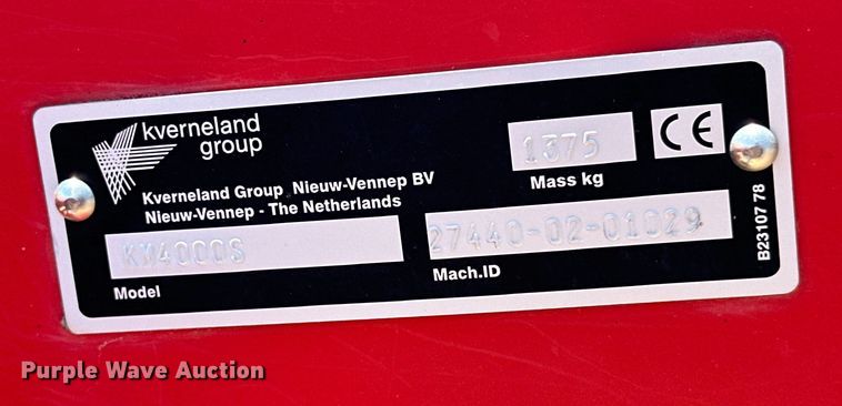 image for item DG4474 Vicon KM4000S disc mower