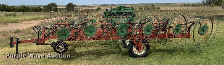 image for item DK6731 Hesston 3981 hay rake