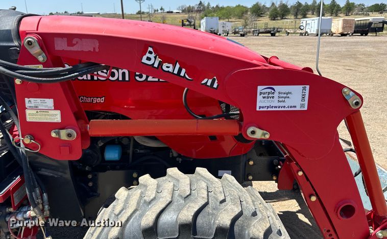 image for item DK6736 Branson  5220R MFWD tractor
