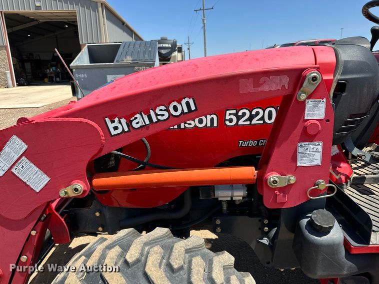 image for item DK6736 Branson  5220R MFWD tractor