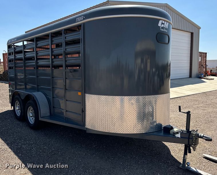 image for item DK6739 2020 CM CMS6630 livestock trailer