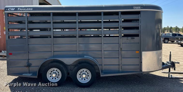 image for item DK6739 2020 CM CMS6630 livestock trailer