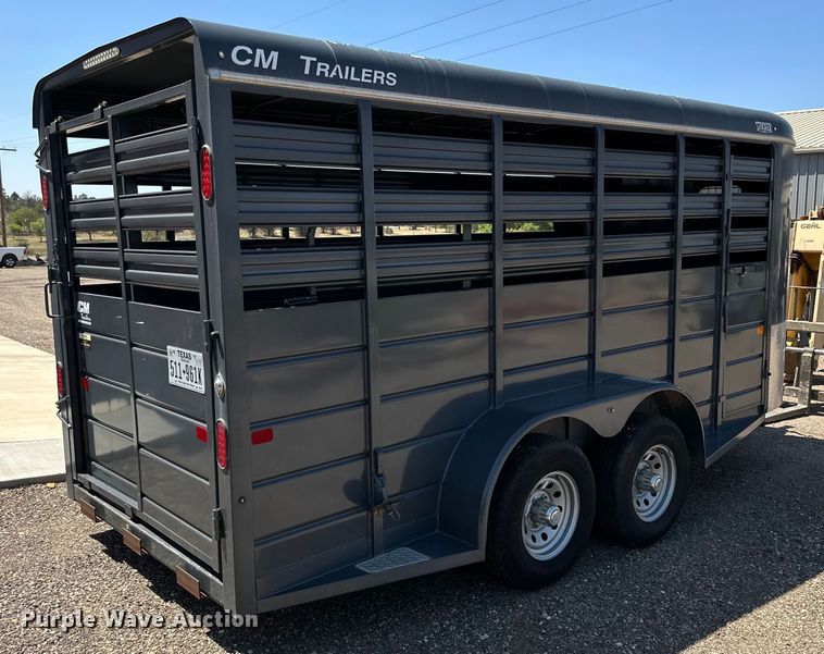 image for item DK6739 2020 CM CMS6630 livestock trailer