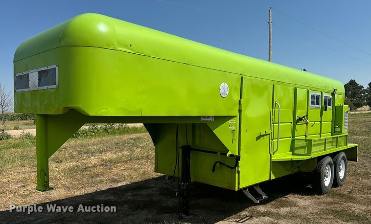 image for item DQ6931 1975 Shop built enclosed cargo trailer