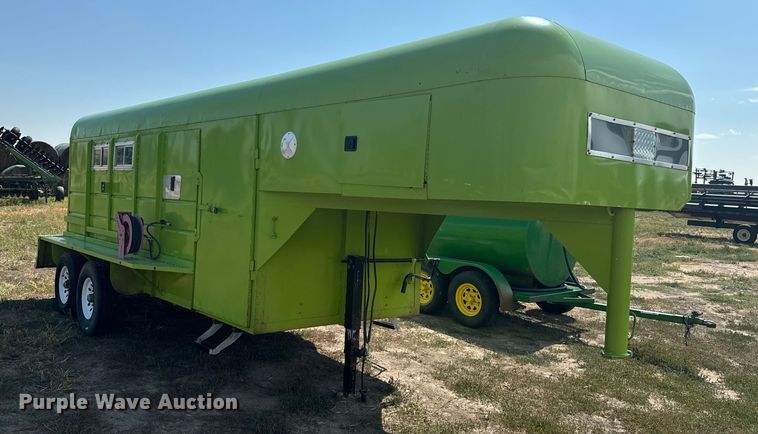 image for item DQ6931 1975 Shop built enclosed cargo trailer