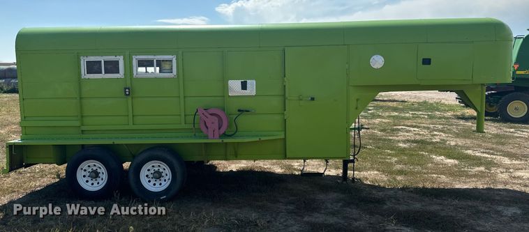 image for item DQ6931 1975 Shop built enclosed cargo trailer