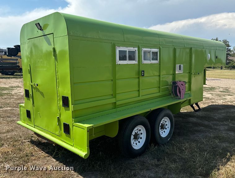 image for item DQ6931 1975 Shop built enclosed cargo trailer