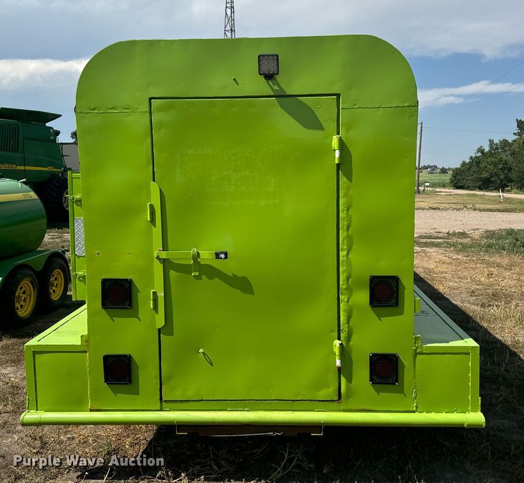 image for item DQ6931 1975 Shop built enclosed cargo trailer