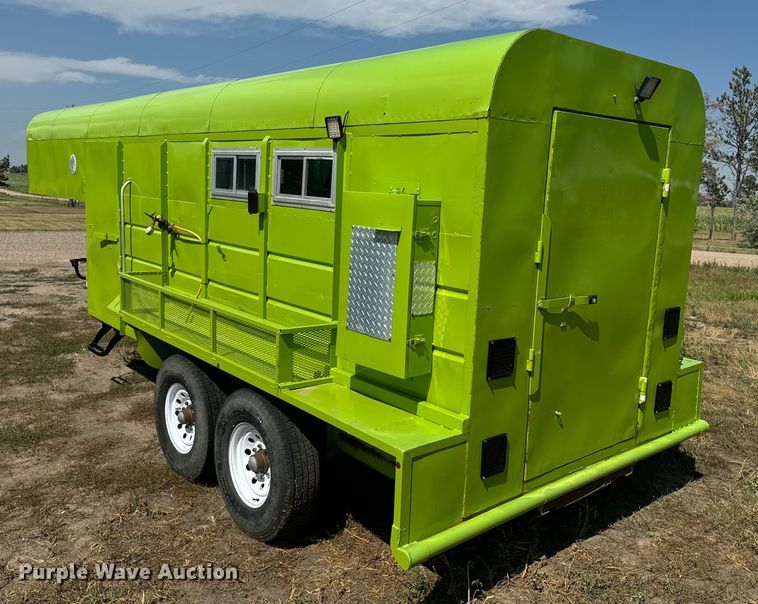 image for item DQ6931 1975 Shop built enclosed cargo trailer