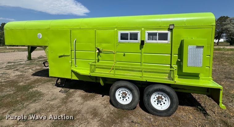 image for item DQ6931 1975 Shop built enclosed cargo trailer
