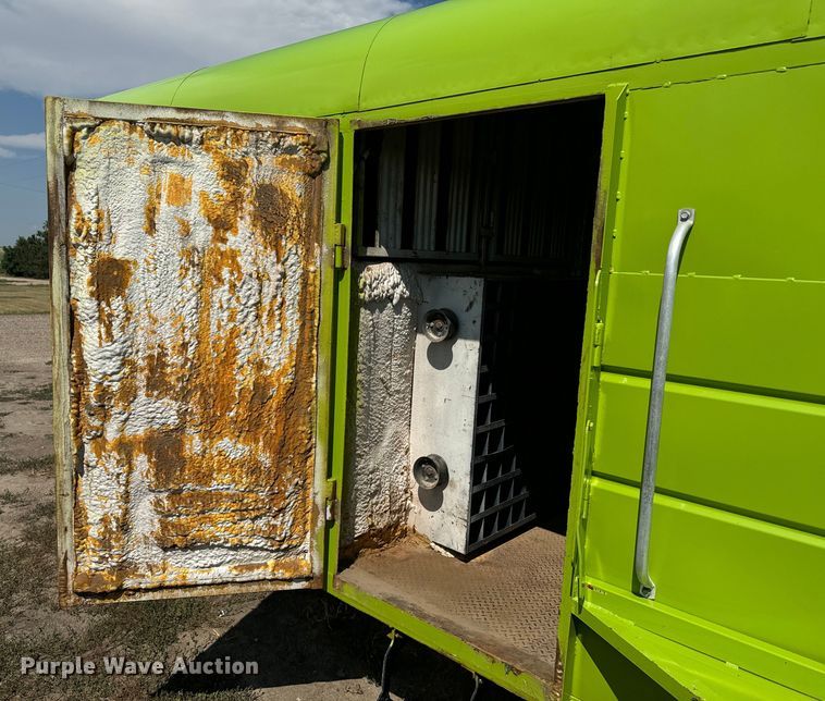 image for item DQ6931 1975 Shop built enclosed cargo trailer