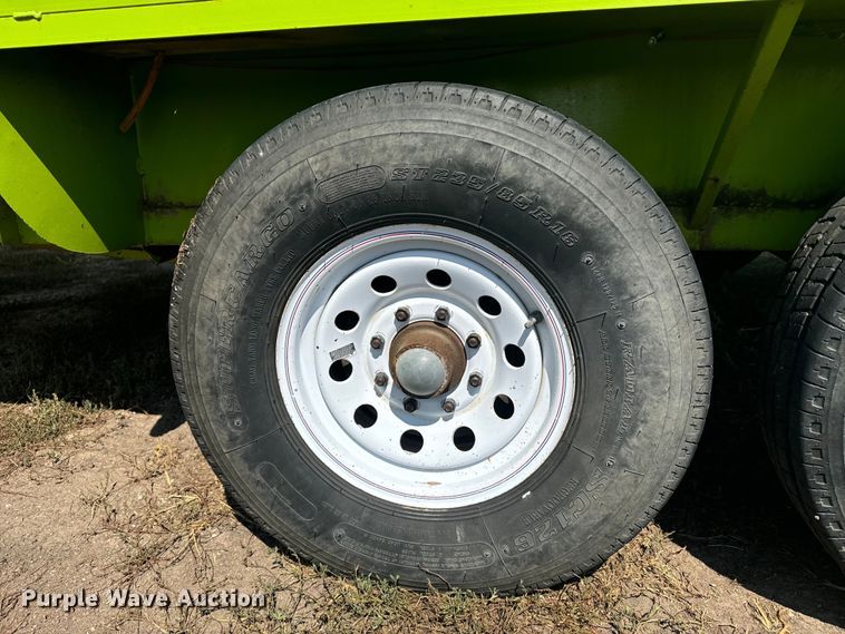 image for item DQ6931 1975 Shop built enclosed cargo trailer