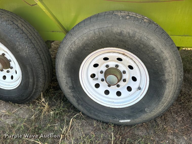 image for item DQ6931 1975 Shop built enclosed cargo trailer