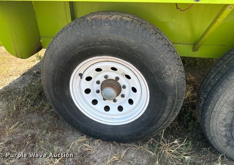 image for item DQ6931 1975 Shop built enclosed cargo trailer