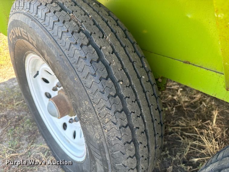 image for item DQ6931 1975 Shop built enclosed cargo trailer