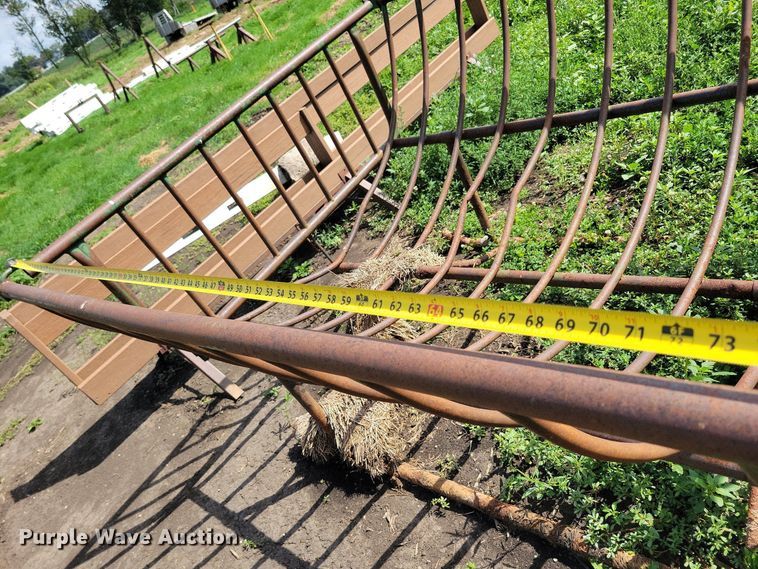 image for item DR4434 (3) hay bale feeders