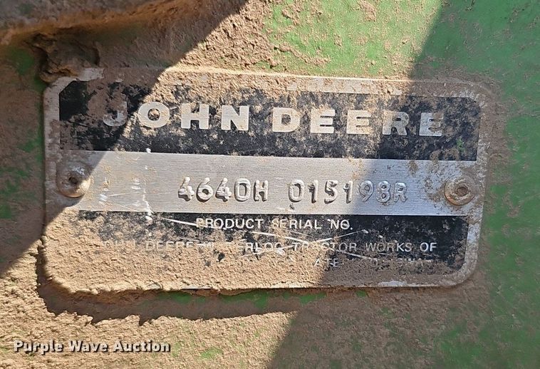 image for item DS4668 1980 John Deere 4640 tractor
