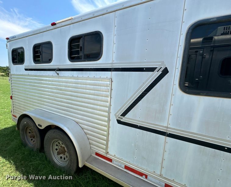 image for item DU3018 2004 Adams horse trailer